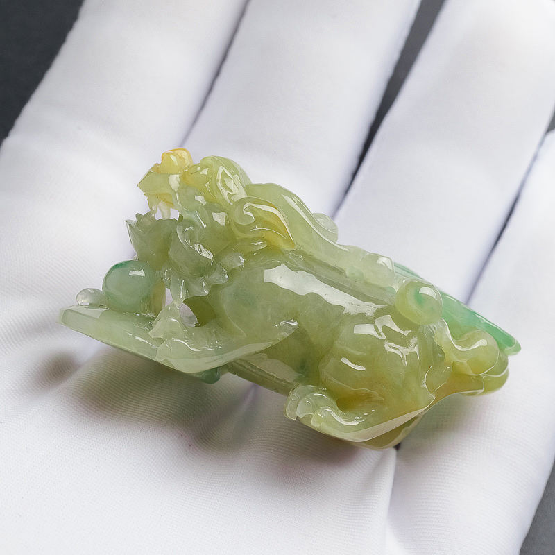 翡翠貔貅-红掌柜