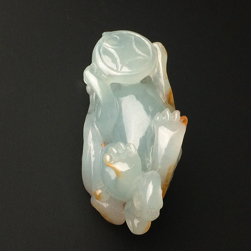 翡翠貔貅吊坠-红掌柜