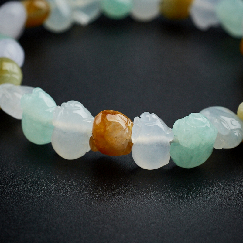 翡翠手串-红掌柜