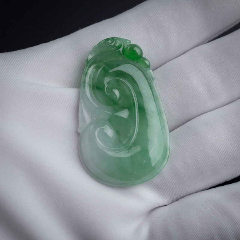 翡翠吊坠-红掌柜珠宝