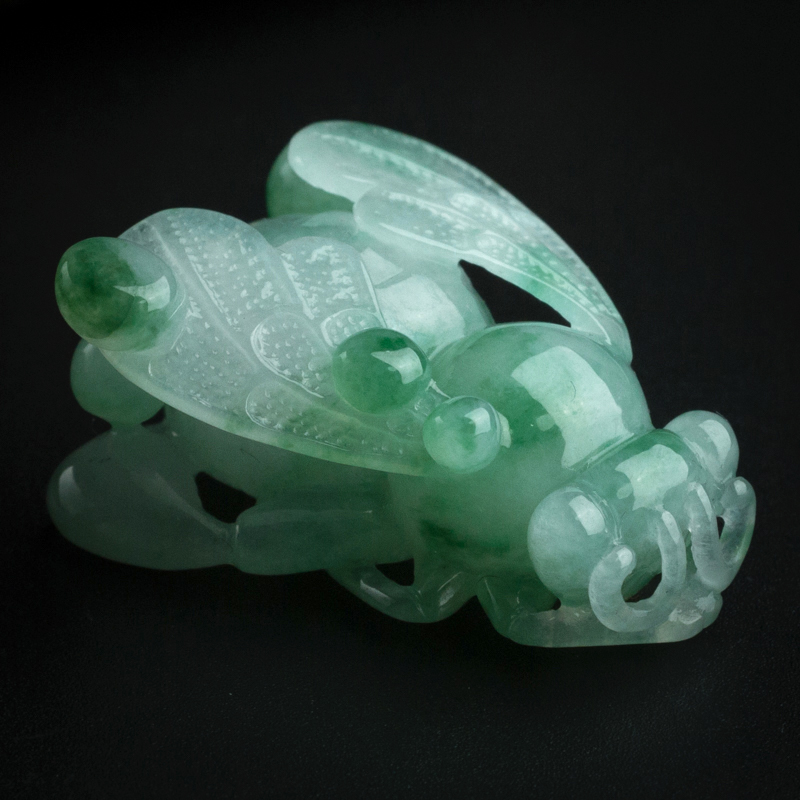 翡翠蜜蜂吊坠-红掌柜