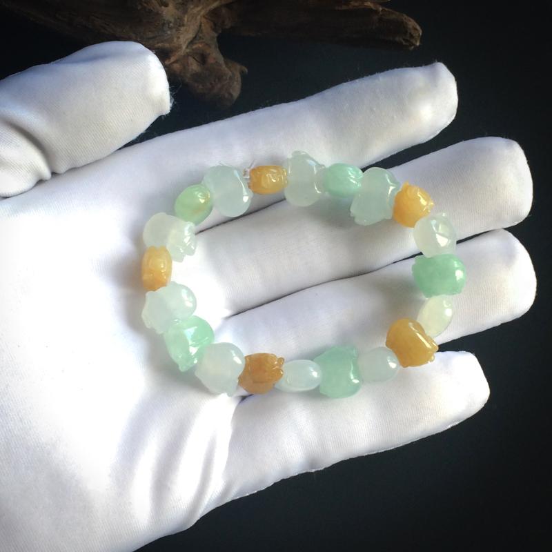 翡翠手串-红掌柜