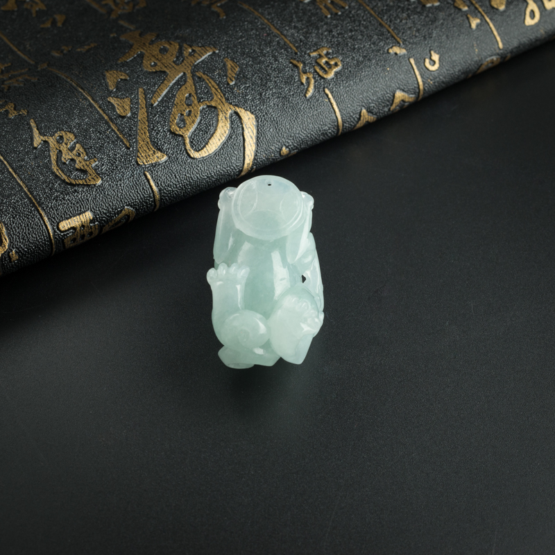 缅甸冰糯种翡翠-红掌柜