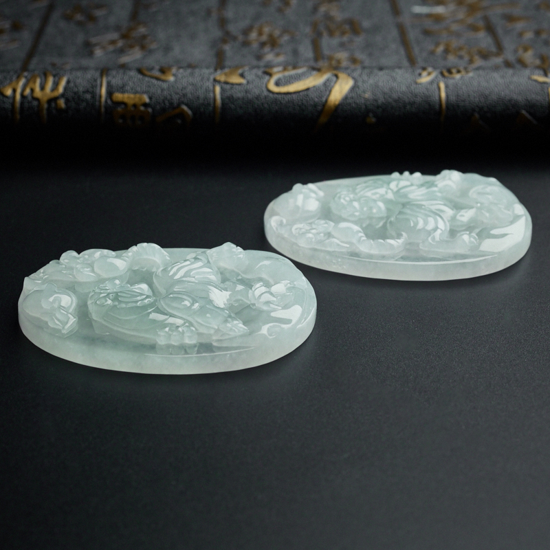 翡翠吊坠 - 红掌柜