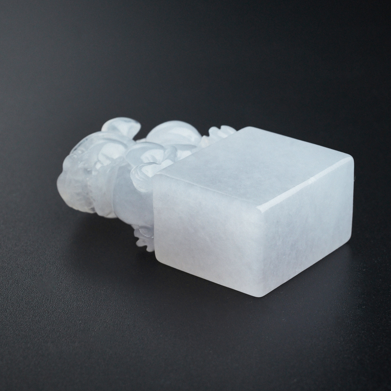 翡翠貔貅印章 - 红掌柜