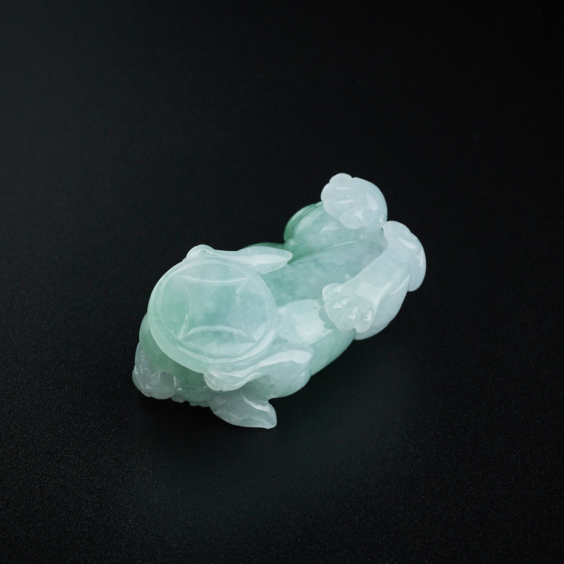 翡翠貔貅吊坠-红掌柜