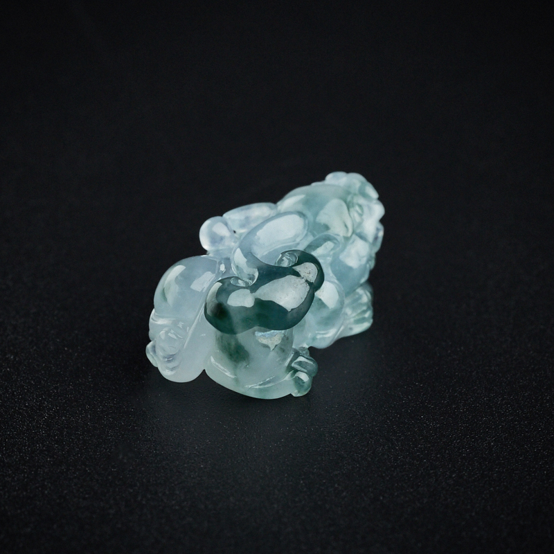 翡翠貔貅吊坠-红掌柜