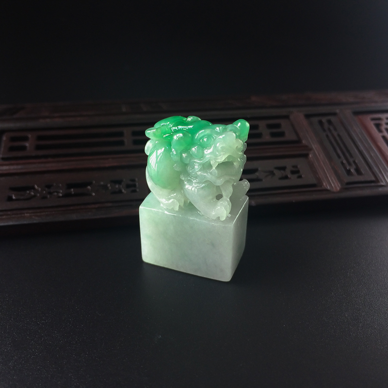 翡翠印章-红掌柜