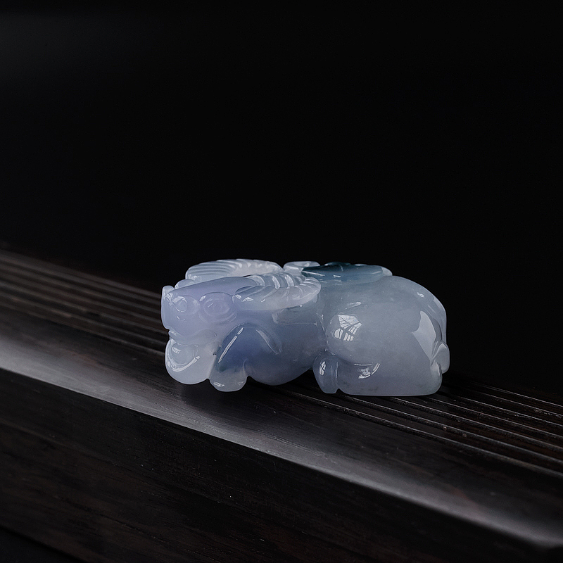 天然翡翠吊坠-红掌柜