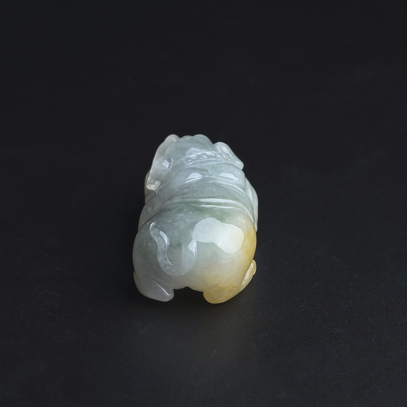 糯种翡翠-红掌柜