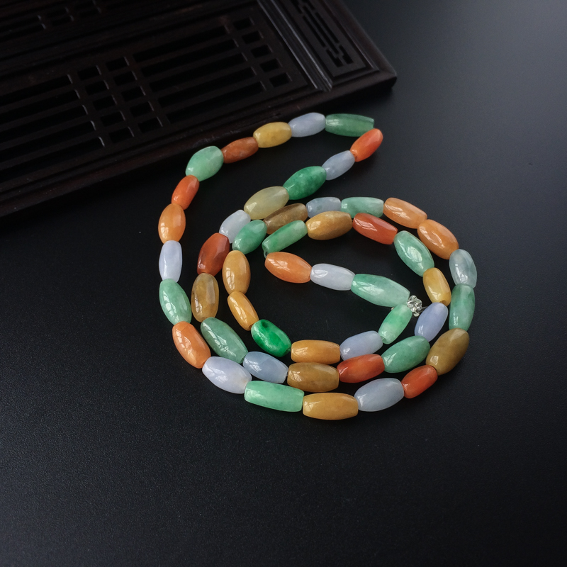 福禄寿翡翠手串 - 红掌柜