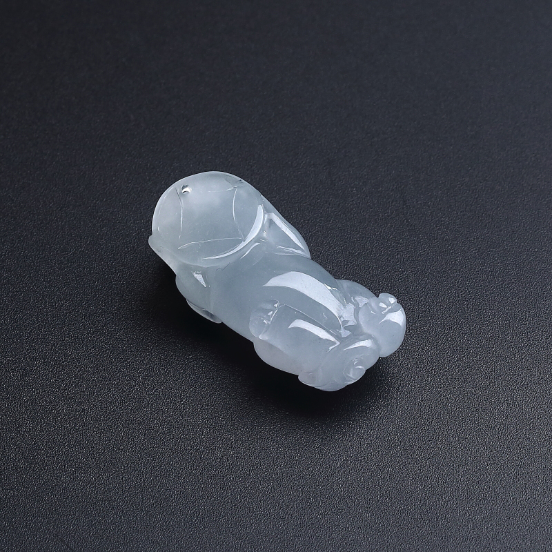 糯种翡翠貔貅-红掌柜