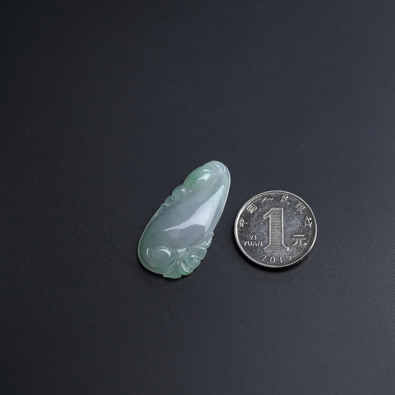 糯种翡翠福瓜吊坠 - 红掌柜