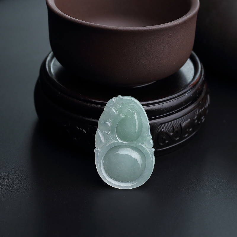 翡翠葫芦吊坠-红掌柜