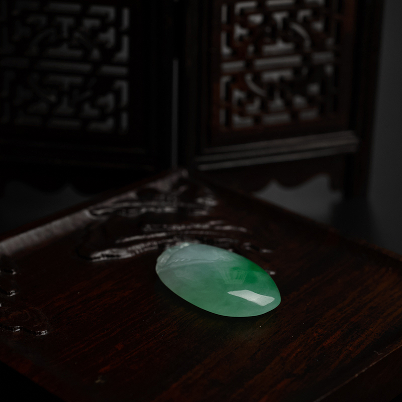 翡翠福瓜吊坠 - 红掌柜