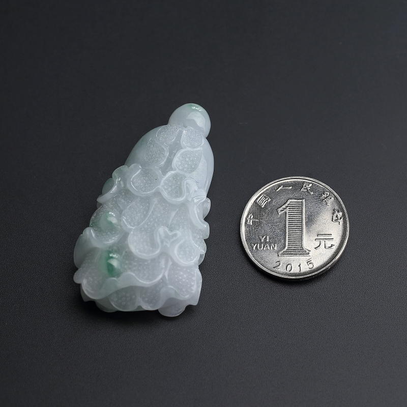 缅甸翡翠吊坠-红掌柜