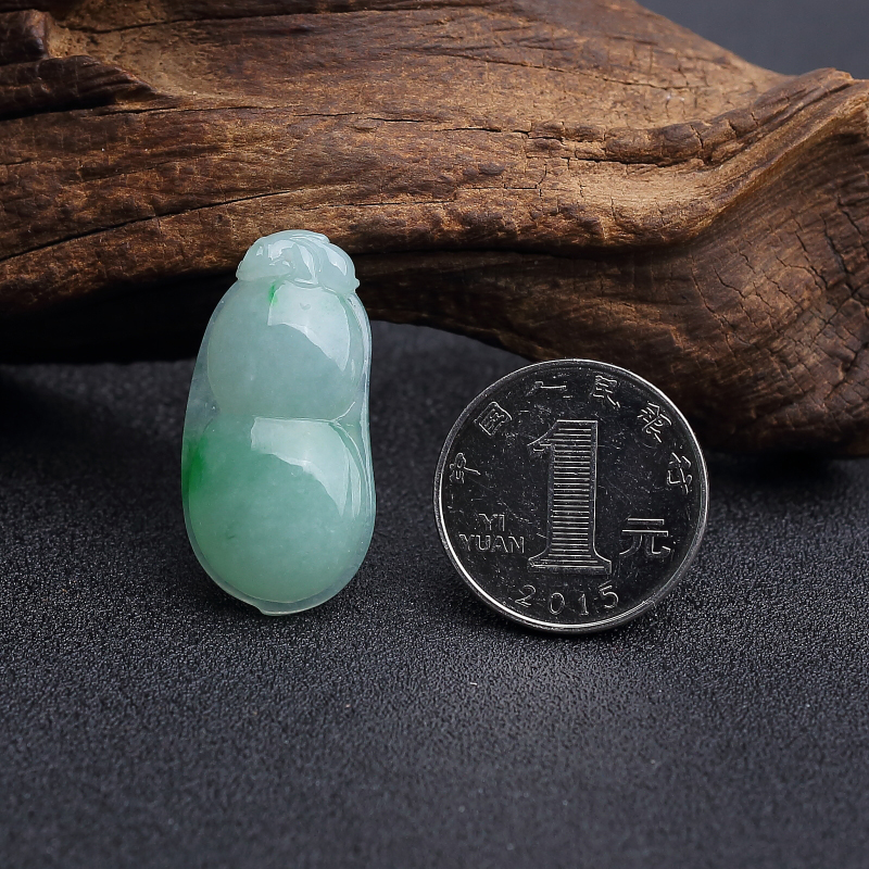 糯种翡翠福豆-红掌柜