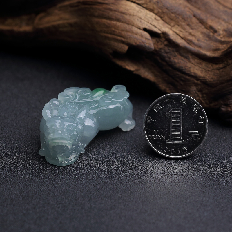 糯种翡翠貔貅-红掌柜