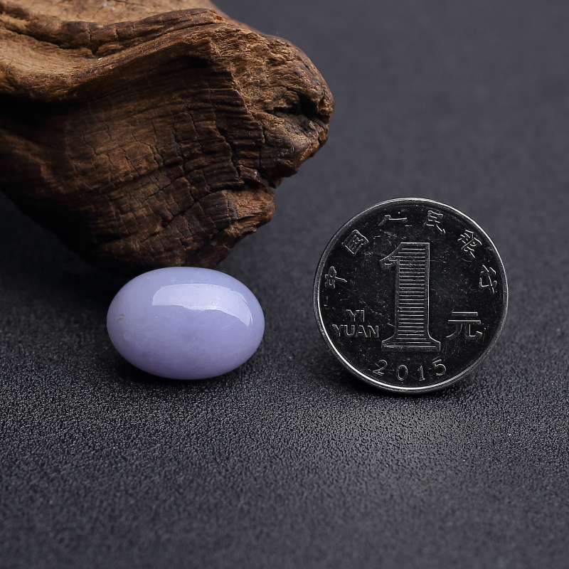 缅甸天然翡翠戒面-红掌柜