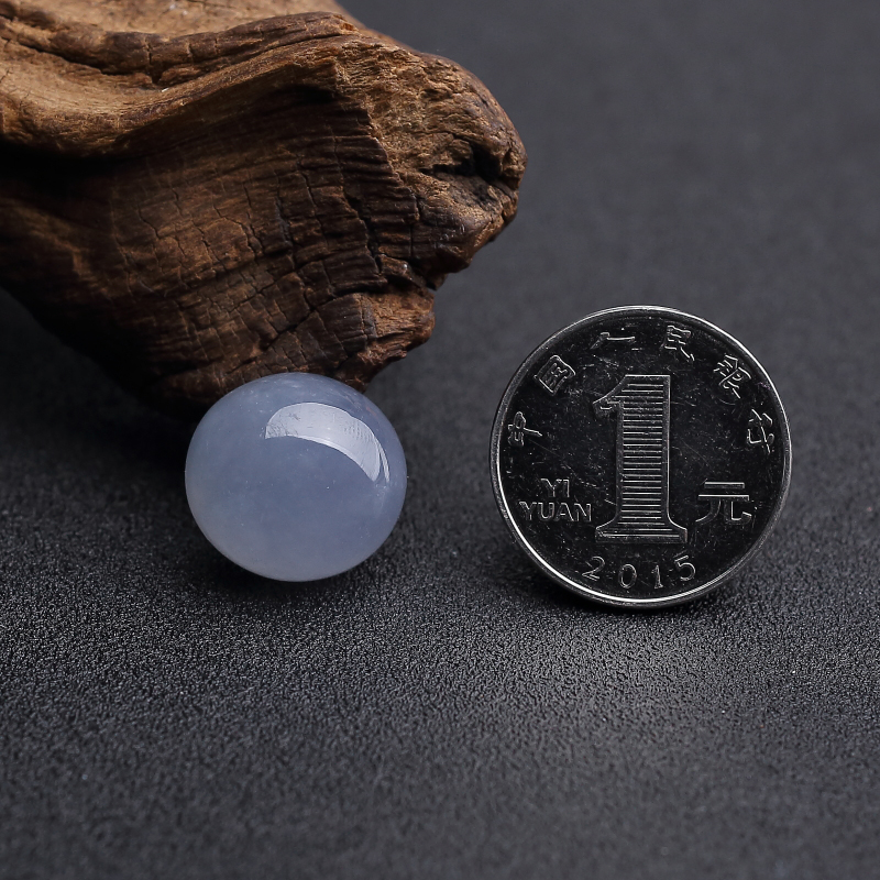 缅甸天然翡翠戒面-红掌柜