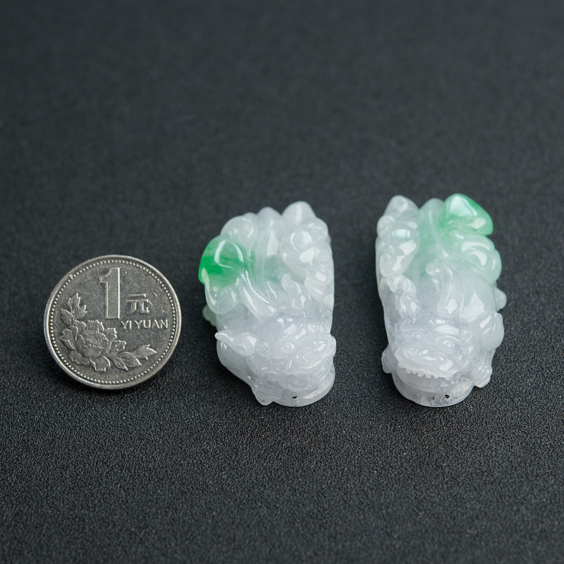 糯种翡翠貔貅-红掌柜