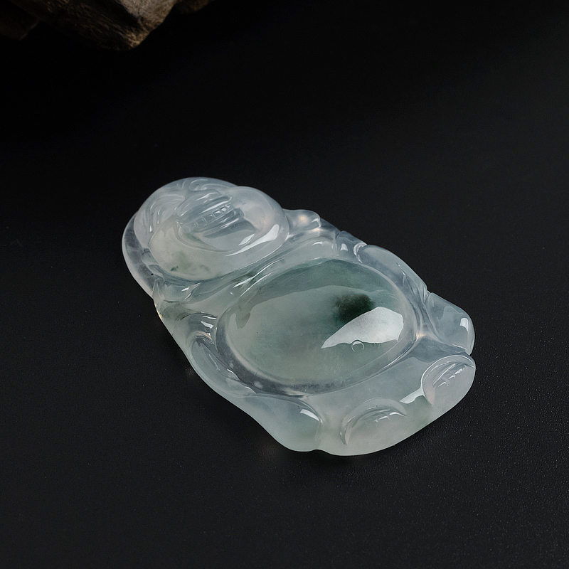 冰糯种翡翠-红掌柜