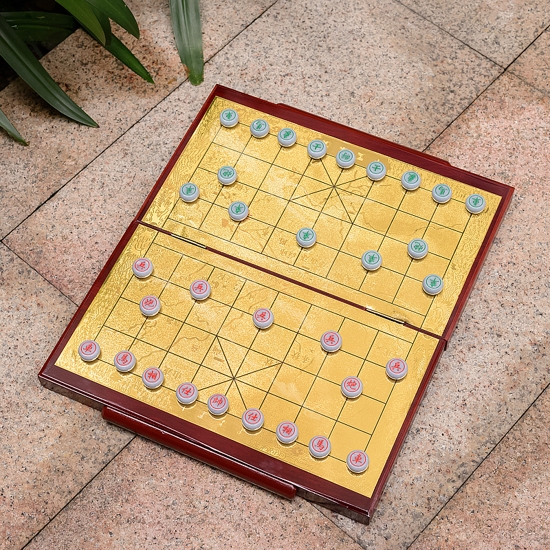 糯种翡翠象棋-红掌柜