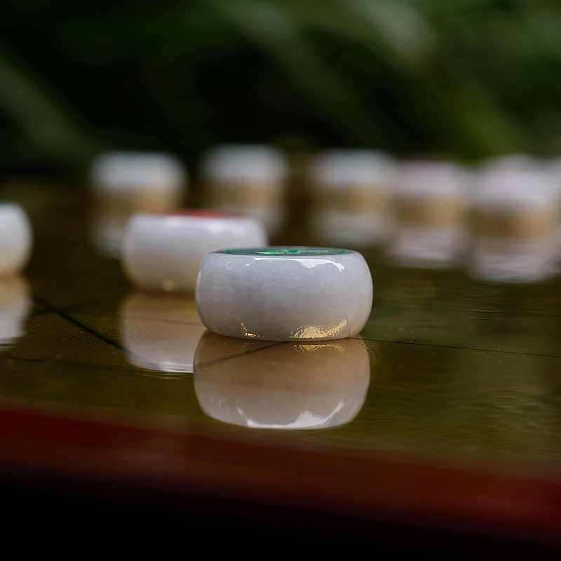 缅甸翡翠象棋-红掌柜