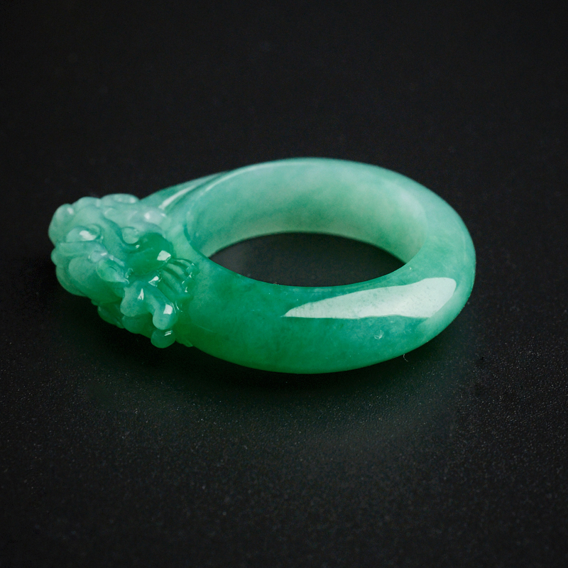 翡翠戒指-红掌柜珠宝
