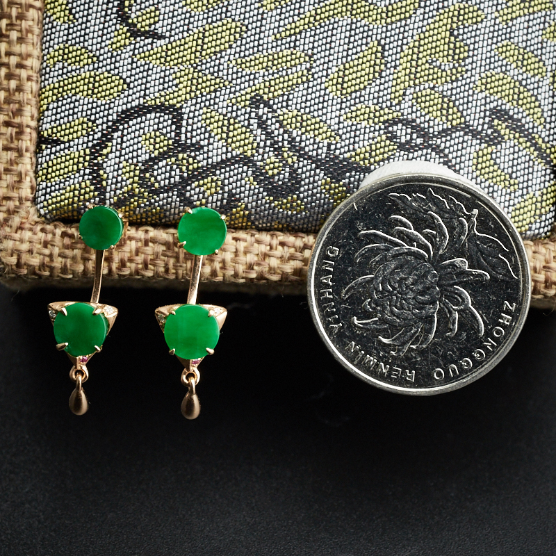 缅甸冰糯种翡翠-红掌柜