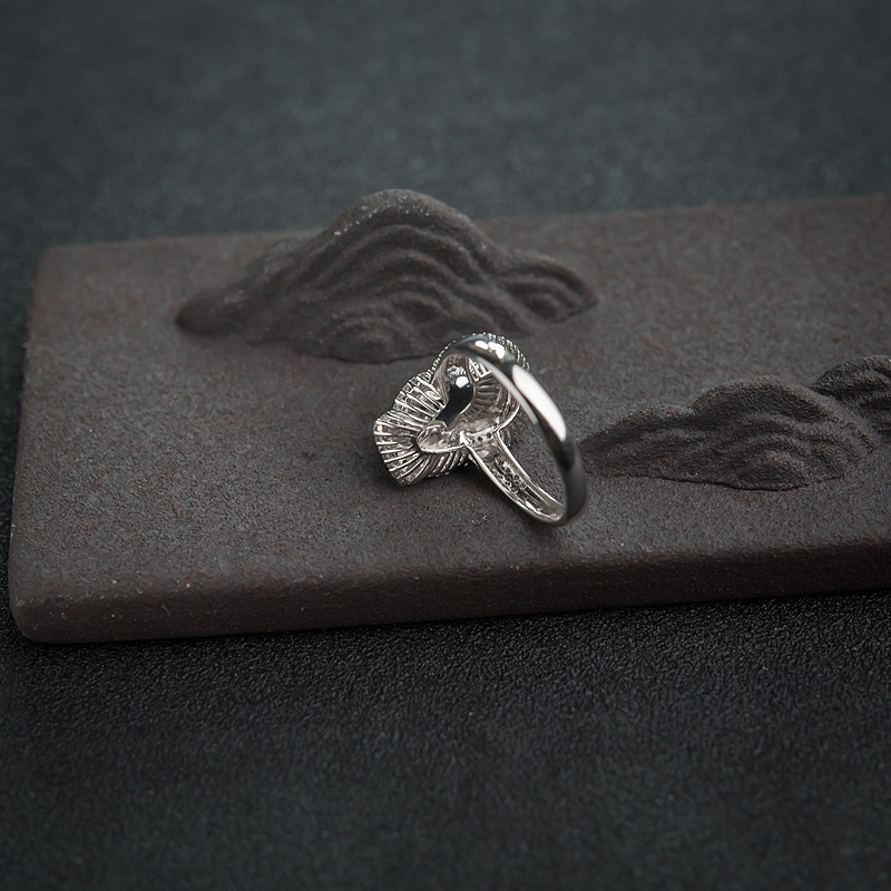 天然阳绿翡翠葫芦戒指-红掌柜