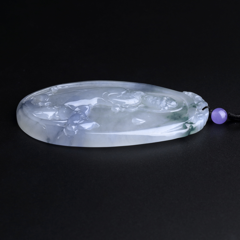 翡翠观音吊坠 - 红掌柜