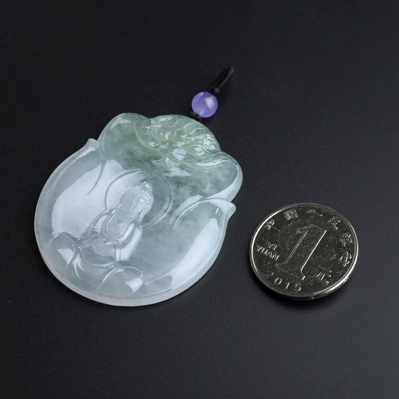 翡翠吊坠 - 红掌柜