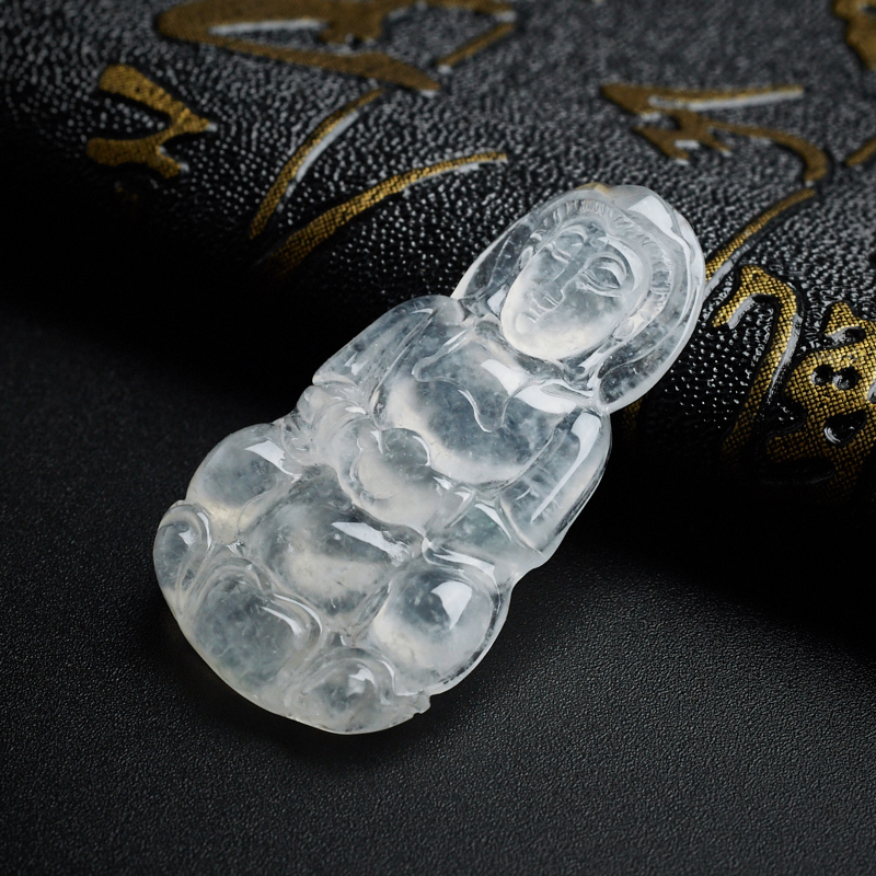 翡翠吊坠-红掌柜