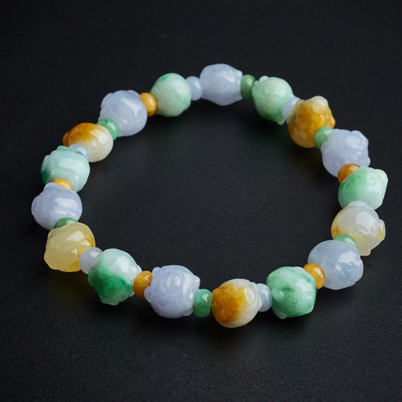 翡翠手串-红掌柜