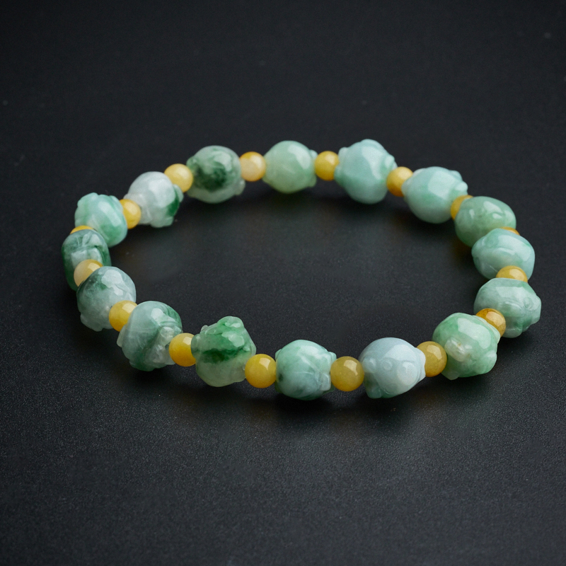 糯种翡翠-红掌柜