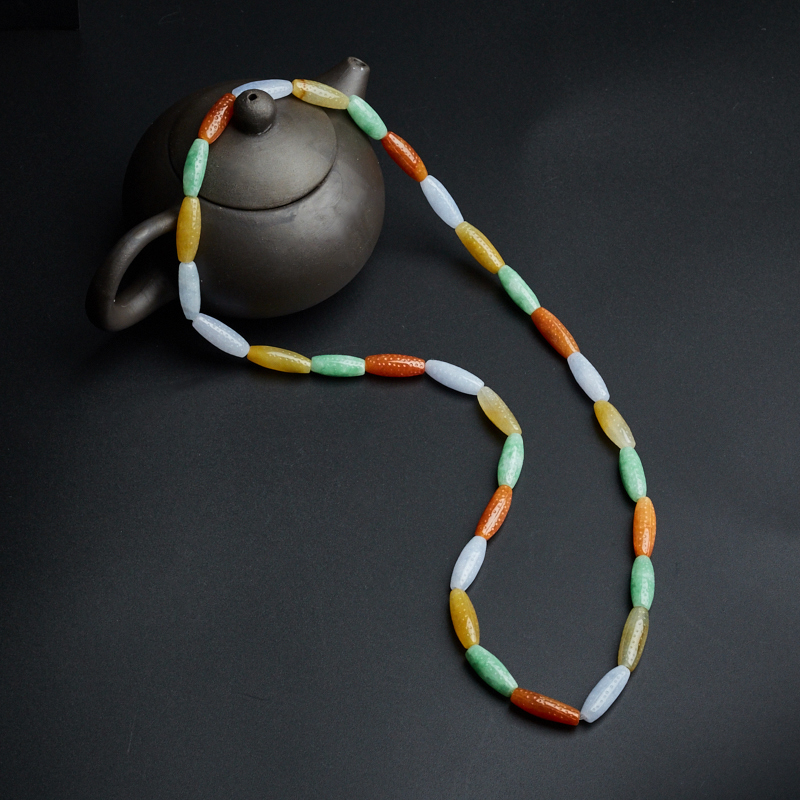 糯种翡翠-红掌柜