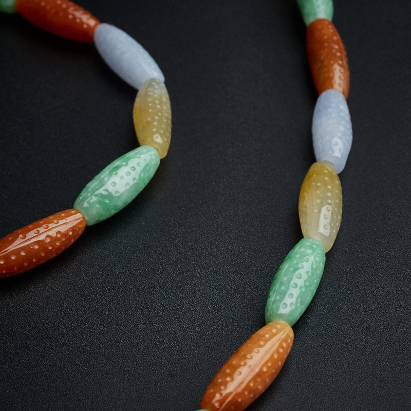 福禄寿翡翠项链-红掌柜