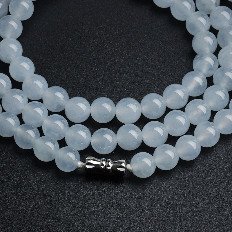 天然翡翠项链-红掌柜