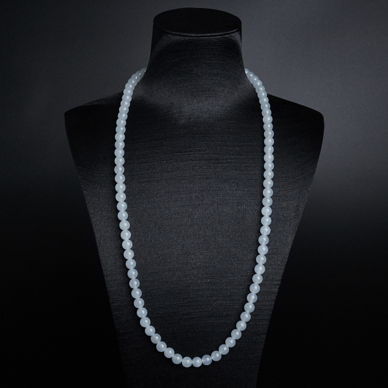 缅甸翡翠项链-红掌柜