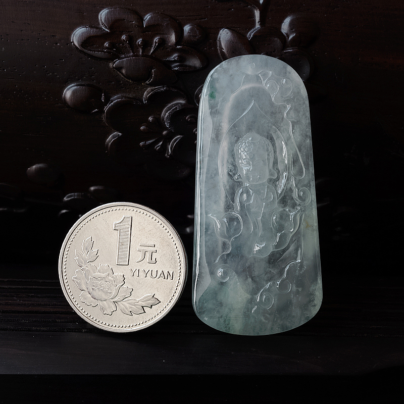 翡翠吊坠 - 红掌柜