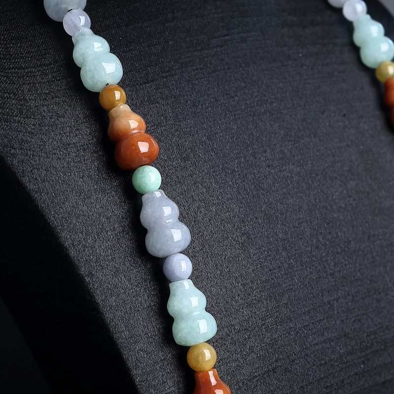 福禄寿翡翠项链-红掌柜