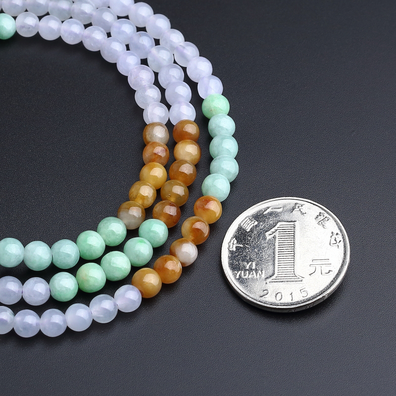 缅甸翡翠项链-红掌柜