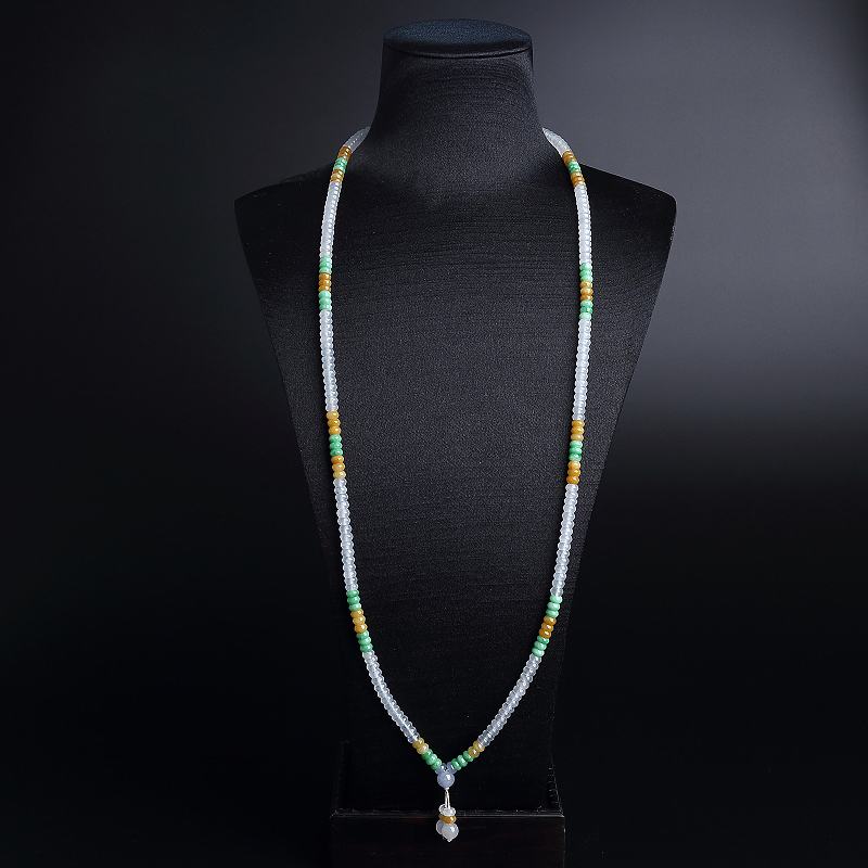 5.5mm糯种福禄寿项链-红掌柜