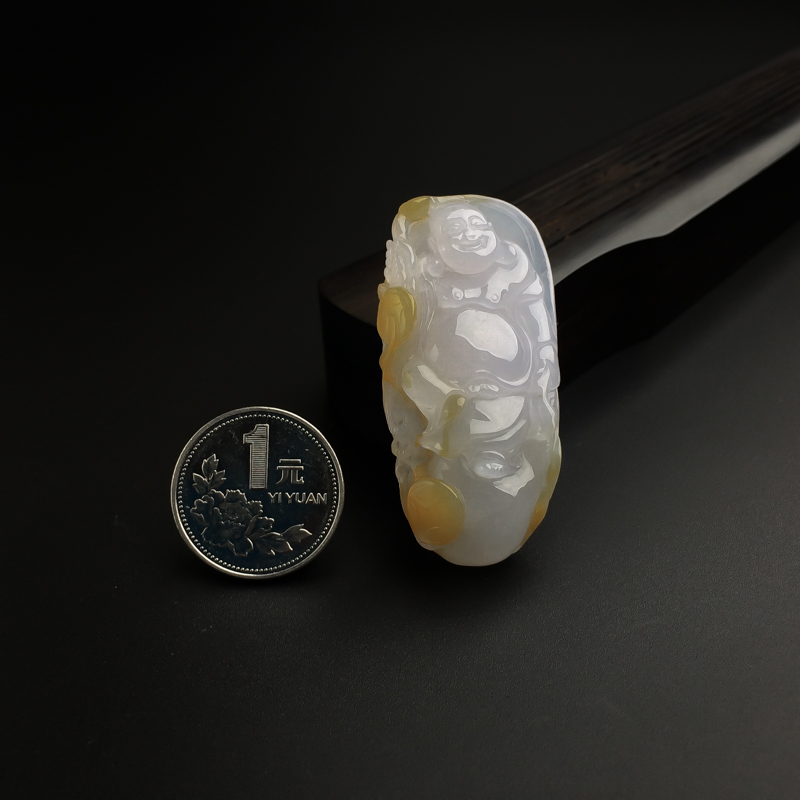 弥勒佛吊坠-红掌柜