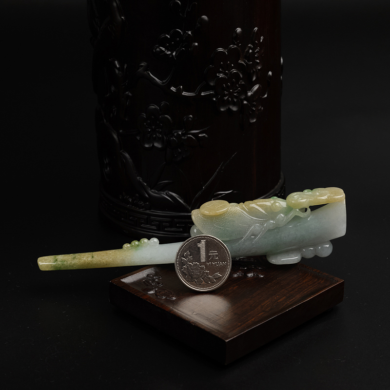 翡翠烟嘴 - 红掌柜