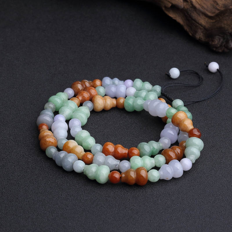 福禄寿翡翠葫芦项链 - 红掌柜