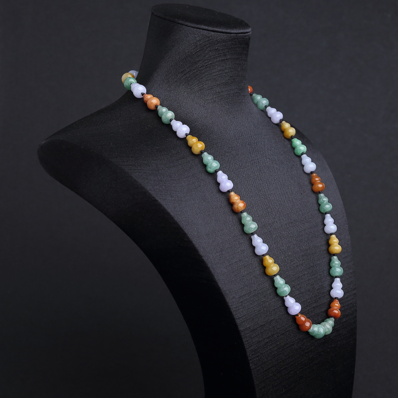 福禄寿翡翠葫芦项链-红掌柜