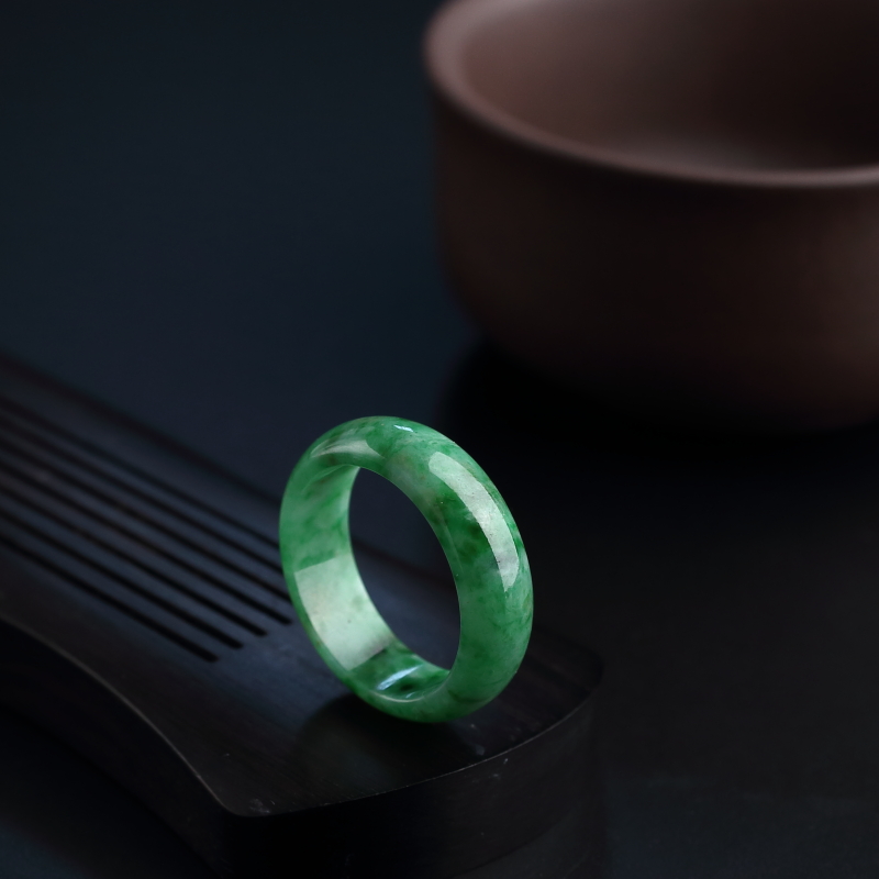 糯种翡翠-红掌柜