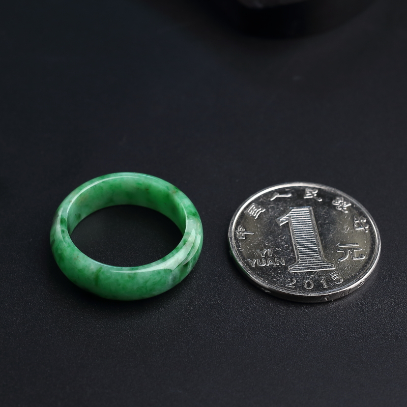 缅甸翡翠指环-红掌柜